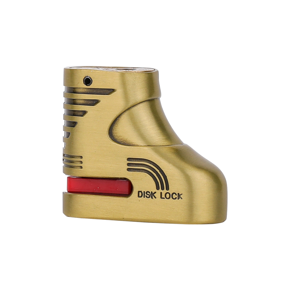 Art No.: D3, MINDY Bullet Key Bike Electric Scooter Motorcycle Pass With Gold Disc Brake Lock 