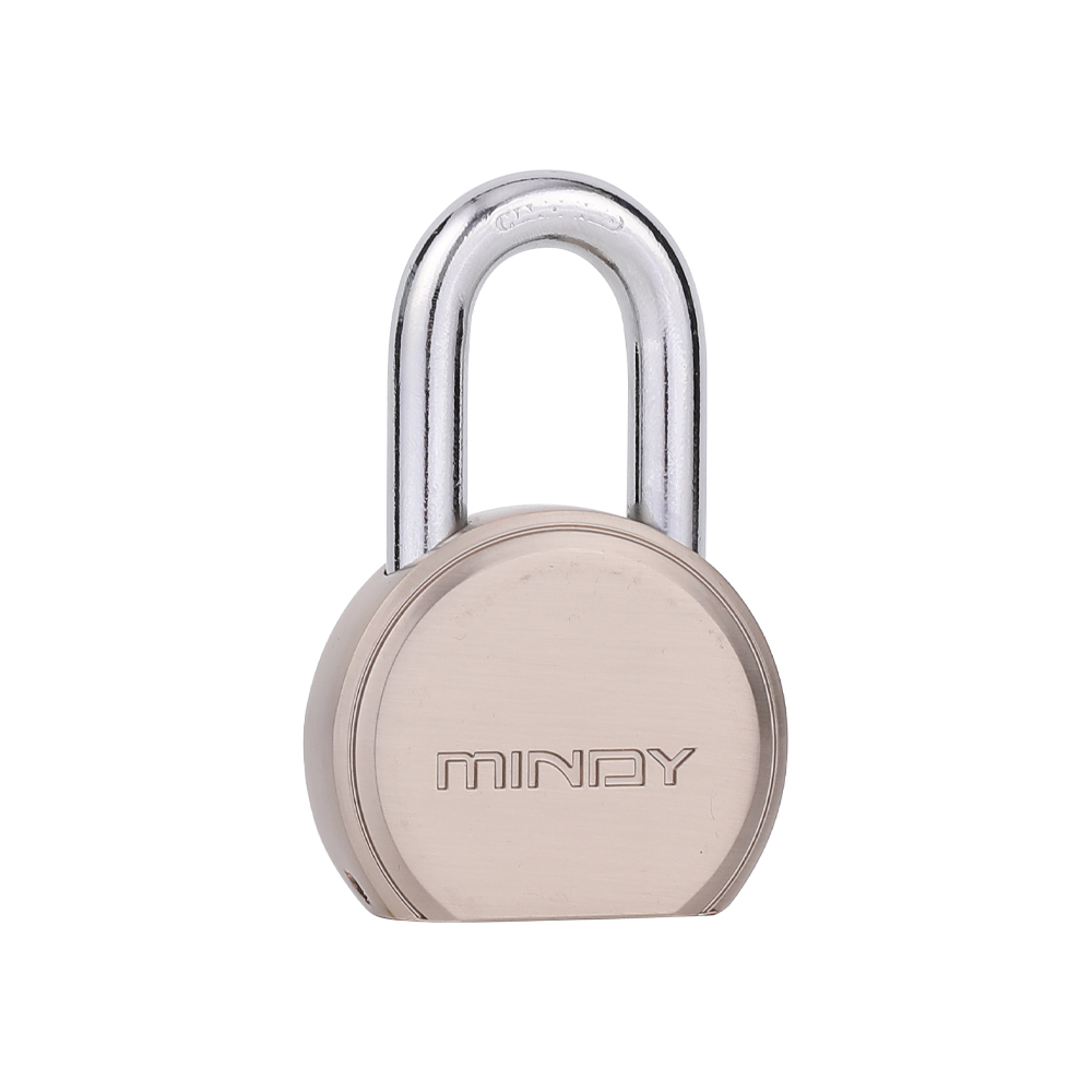 Art No.: A22, MINDY Round Waterproof And Rust Proof Outdoor Door Long Beam Snake Stainless Steel Key Bounce Zinc Alloy Padlock
