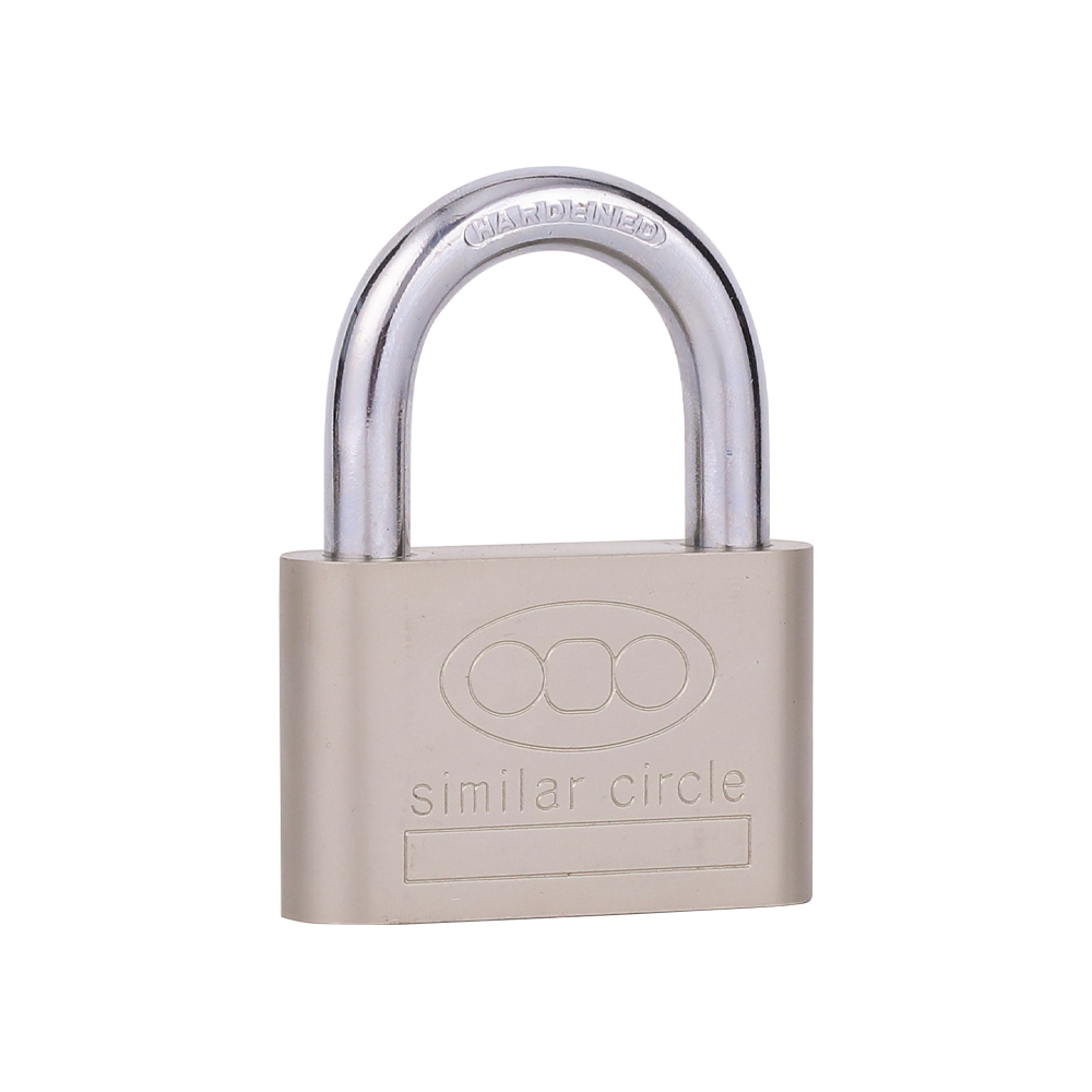 Art No.: B3, Oval Matte Blade Key Iron Padlock