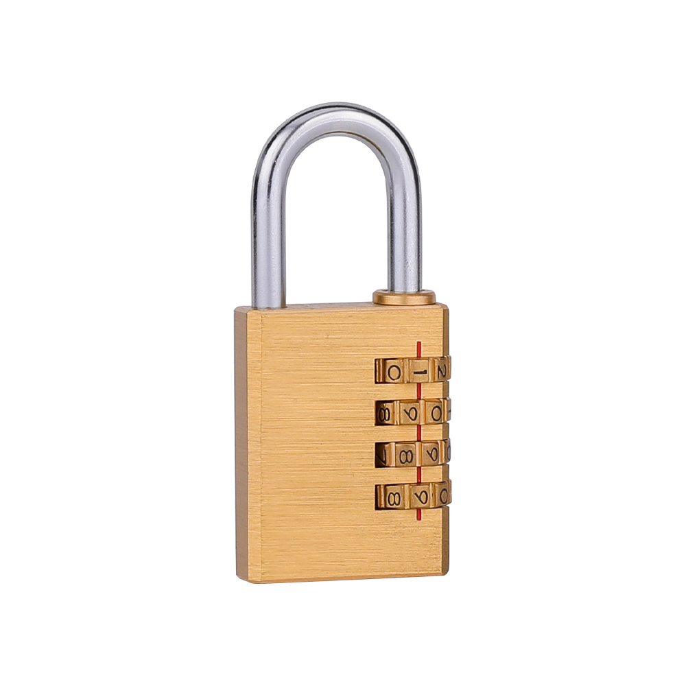 MINDY Heavy Duty All Brass Combination Padlock
