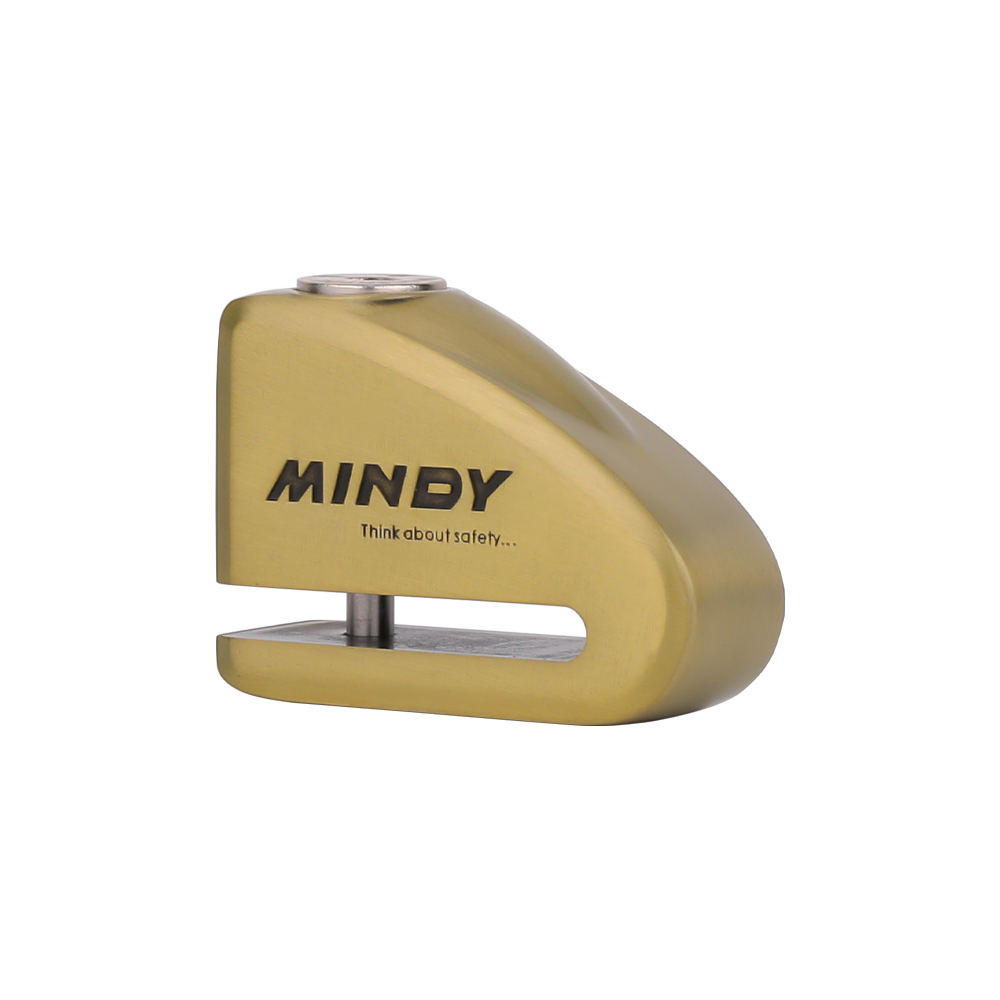 Art No.: D1, MINDY Bullet Key Bike Electric Scooter Motorcycle Pass With Gold Disc Brake Lock