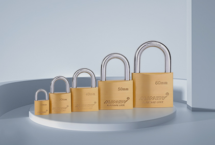 Brass padlock